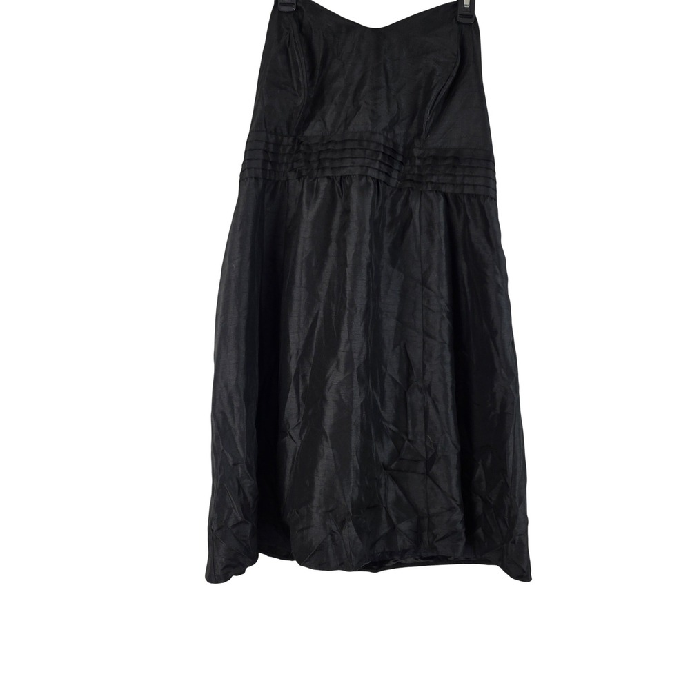Lane Bryant‎ Sleeveless Dress 20 Womens Plus Size Black Mini Strapless Dressy